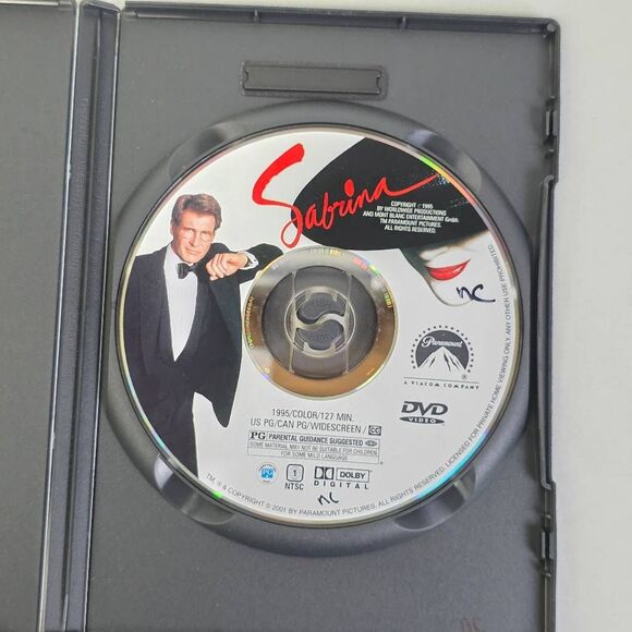 Sabrina DVD Harrison Ford Julia Ormond Greg Kinnear - Picture 2 of 3